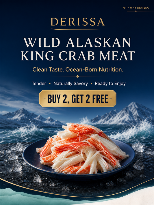 Derissa Wild Alaskan King Crab Meat